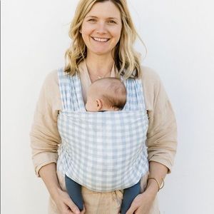 Solly Baby Wrap In French Bleu Gingham